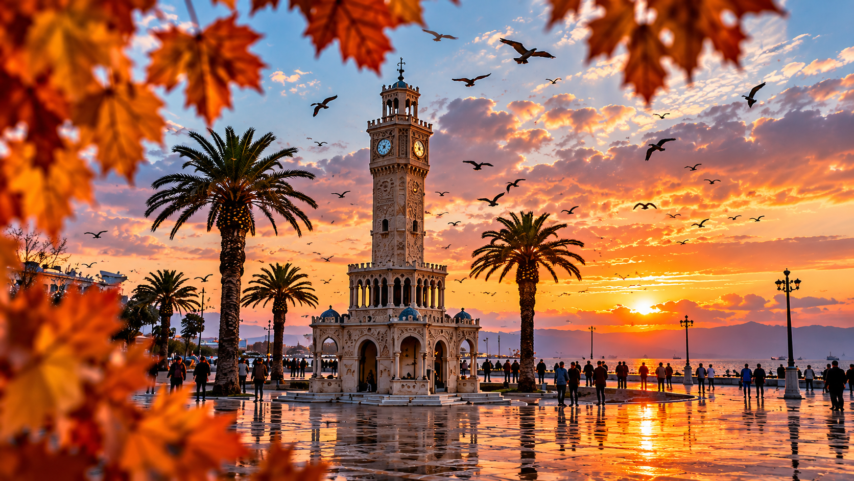 İzmir'de Sonbahar Etkisini Artırıyor
